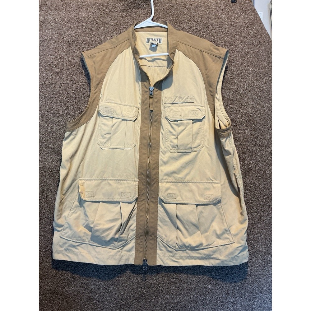Duluth Trading Co‎ Dry On The Fly XL TALL Vest Vented Outdoor Fishing Mens 14253